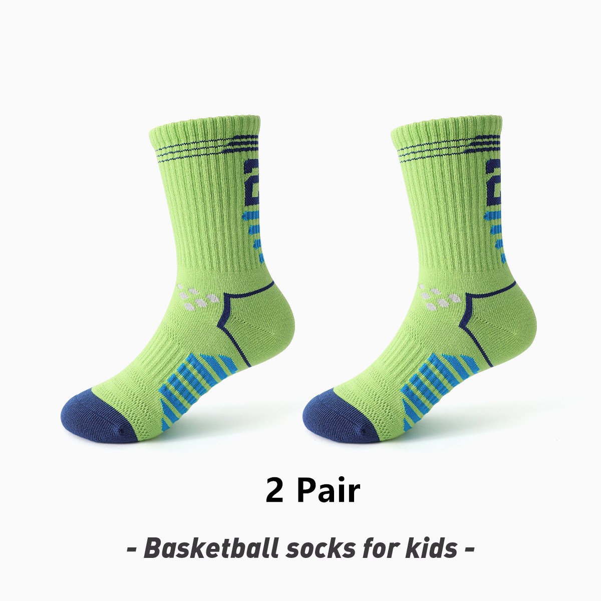 2pairs Professional Child adult Basketball Socks cotton Moisture Wicking Sport Socks for Basketball football Running Gym Yoga sports