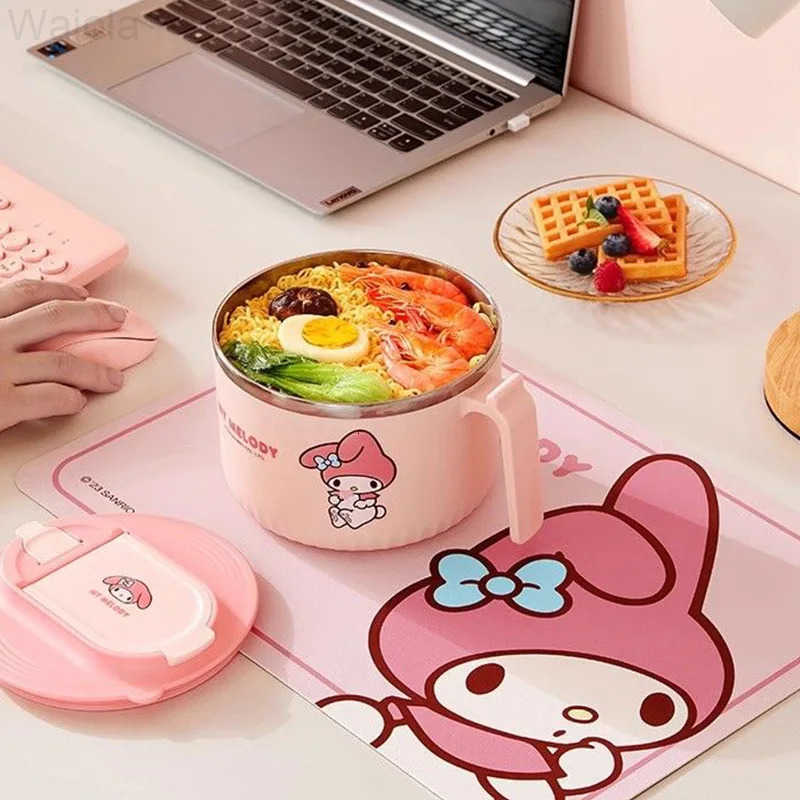 Sanrio Hello Kitty Placemat Melody Insulated Table Mat Cinnamoroll Waterproof and Oilproof Highend Dining Table Mat Home Goods L251016