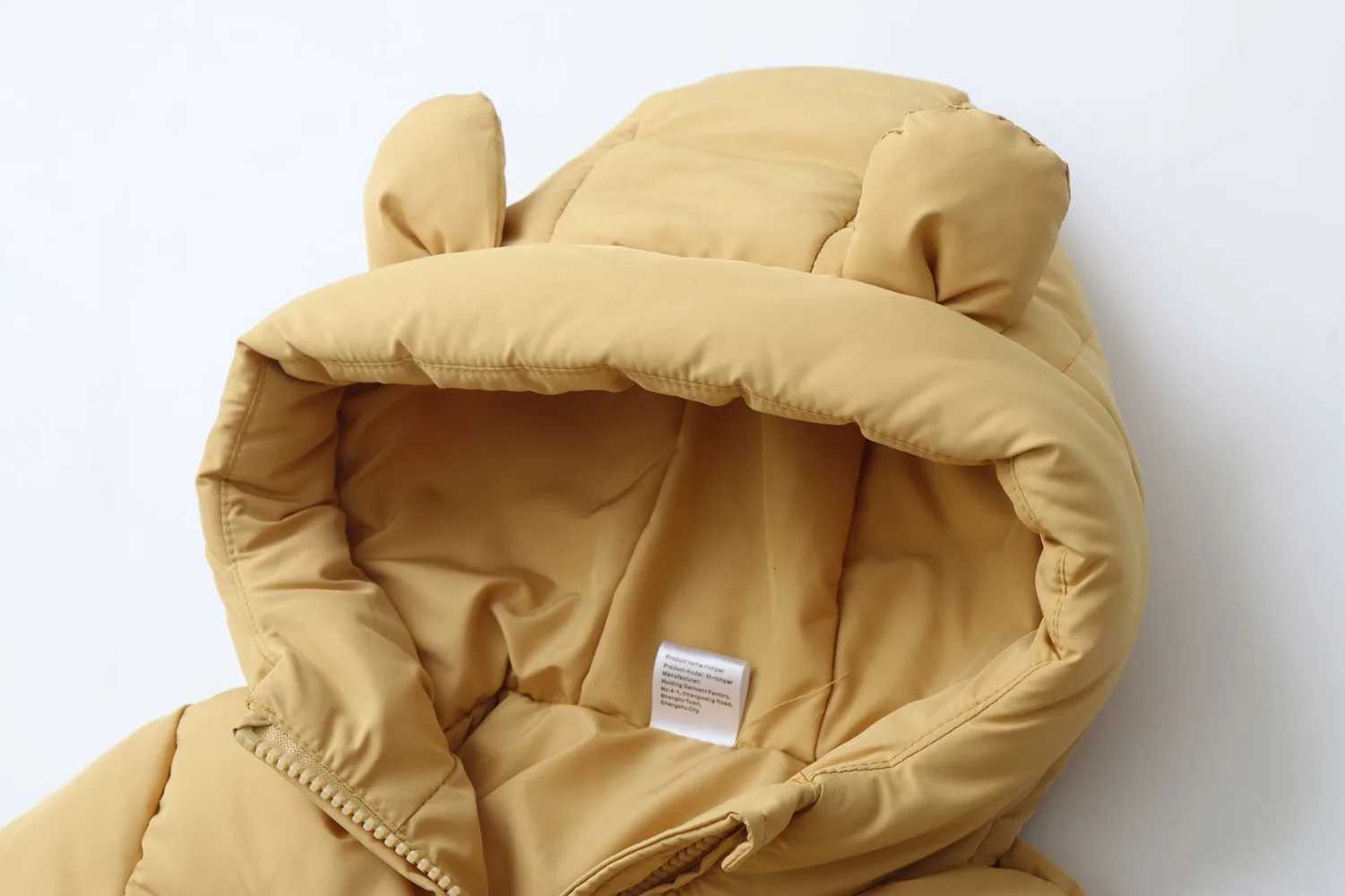 2025 New Winter Kids Parkas Thicken Lining Boys Girls Cotton Padded Hoodie Warm Jacket Windy Breaker Hooded Coat Kids OutfitT251016