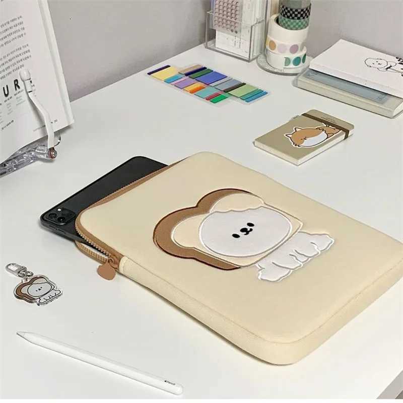 Women Cute Laptop Sleeve Case Table Protective Pouch Bag 11 12 136 14 156 Inch Cartoon Laptop Zipper Bags for Ipad Macbook HPW251015
