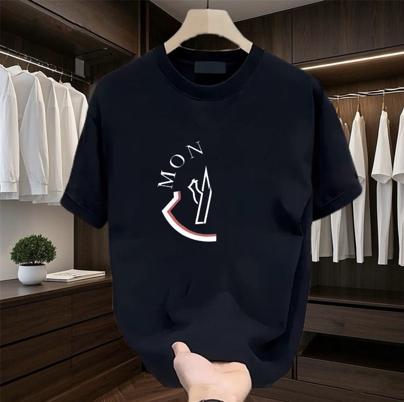 Summer fashion casual T-shirt brand designer's luxurious all-cotton fashionable short-sleeved round-neck new women's T-shirt