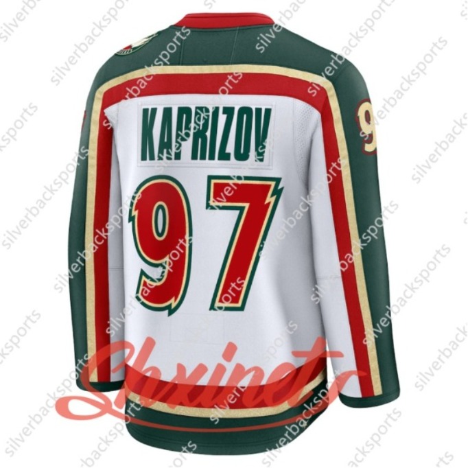 Personalized Custom Kirill Kaprizov 25th Anniversary Jersey Matthew Boldy Brock Faber Marc-Andre Fleury Marcus Foligno Zuccarello Eriksson Ek