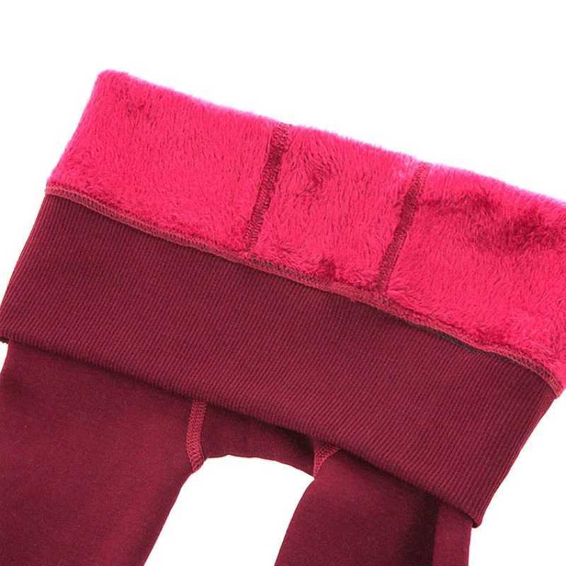 Fleece Thickened Pearl Fleece Leggings Autumn and Winter Popular Footstepping Thermal Pant Crossborder Super Large Size IntegrT251016