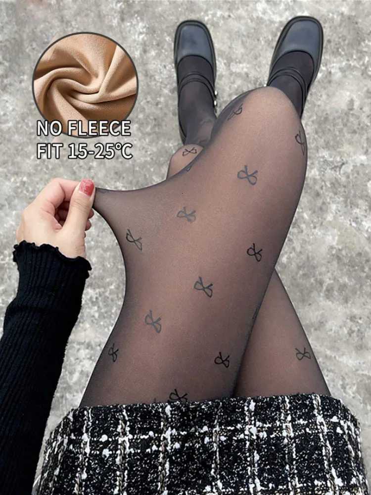 80g300g Translucent Thicken Fleece Winter Legging Womens Pantyhose Sexy Love Printed High Waist Elastic Warm Party TightsT251016