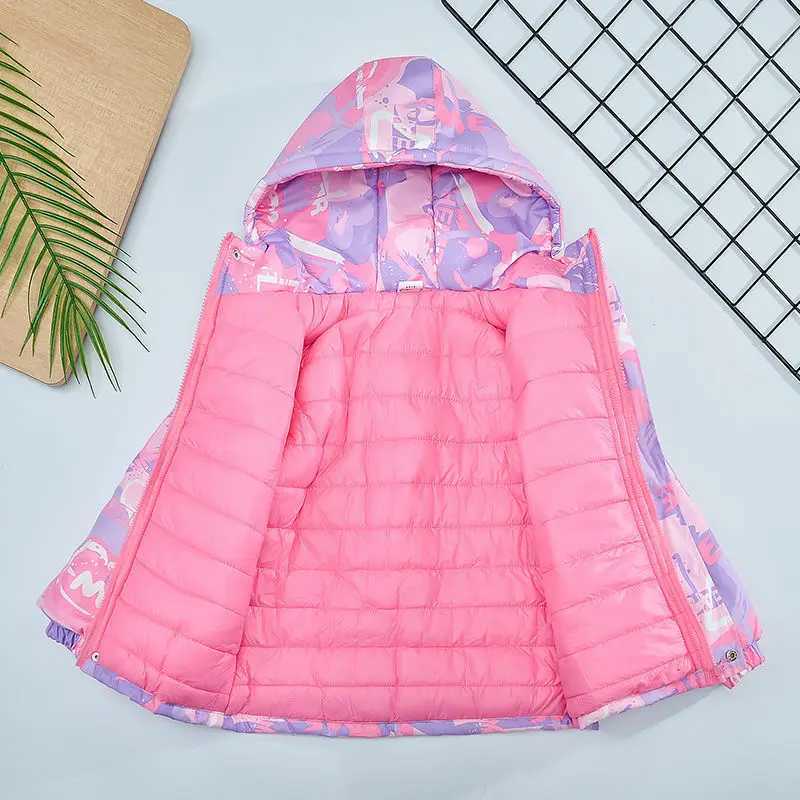Children Spring Autumn Jacket Girls Thick Coat Winter Clothing Kids Ski Suits Snow Suits TZ118T251016