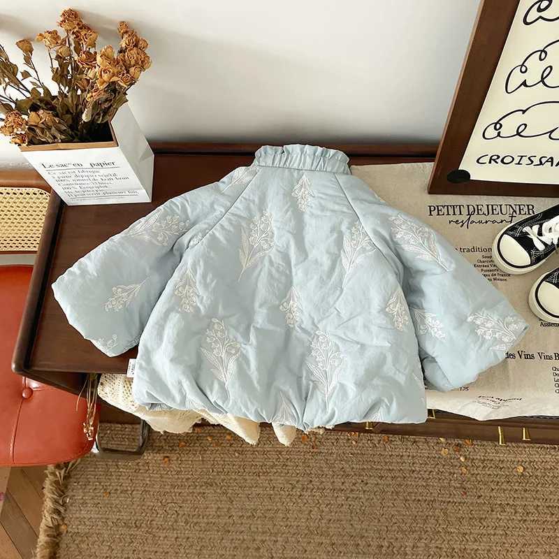 Childrens Cotton Jacket Autumn and Winter New Product Cute Korean Version Childrens Hooded JacketT251016