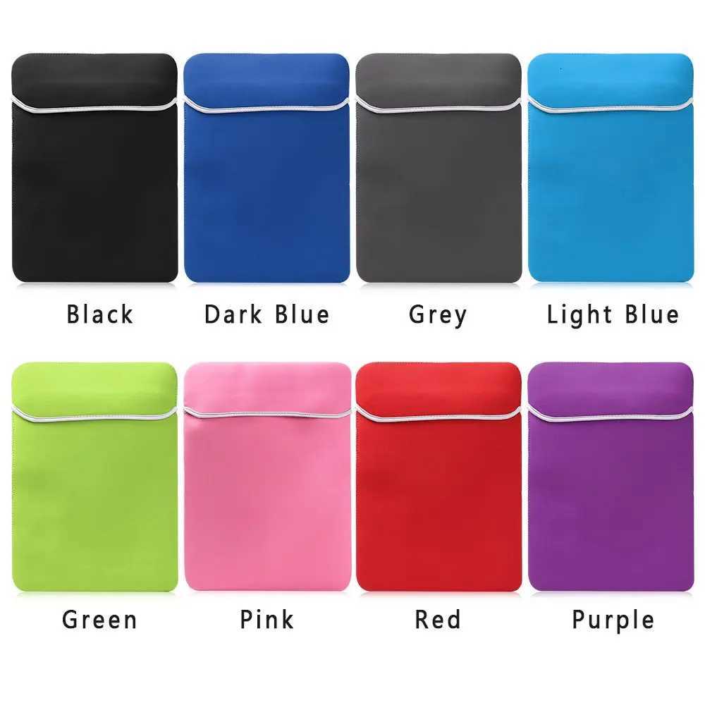 Cotton Fabric Soft Waterproof Sleeve Case Cover Notebook Pouch Briefcase Laptop Bag For Lenovo HP Dell Asus 11 13 14 15 17 inchW251015