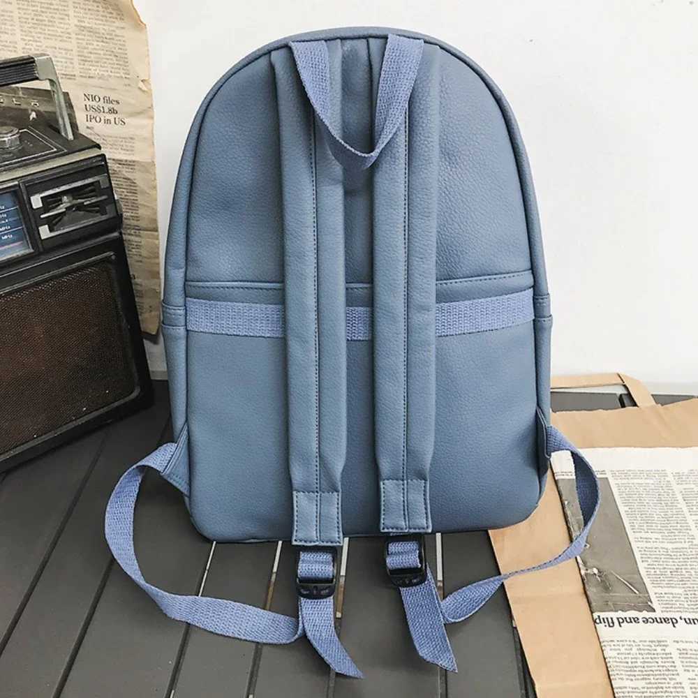 Fashion Backpack High Quality PU Leather Womens Backpack for Teenage Girls School Shoulder Bag Bagpack Mochila Backpack 2025T251016