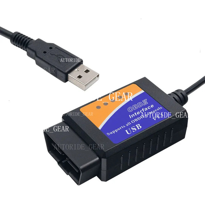 Elm327 USB Utor28 V1.5 Obd2 Scanner With CD Manual OBDII Automotive Fault Detector