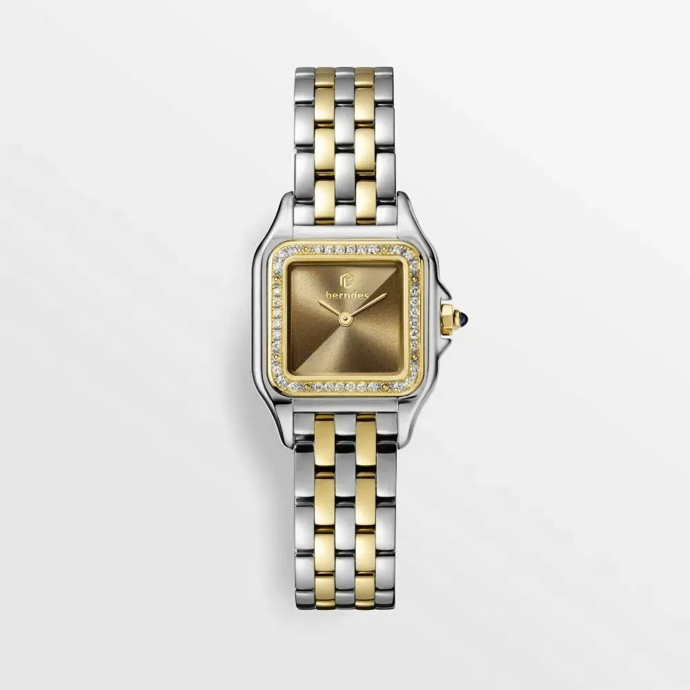 Top AAA Lady Rectangular Quartz Watch Stainless Steel Sliding Buckle Women Gold Watches Sapphire Luminous Diving Watch Montre de Luxe Designer Wristwa