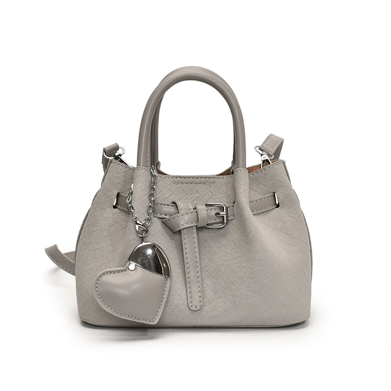 Luxury Bag 2025 New Fashion Women's Crochet Bag, Versatile Bohemian Crossbody Bucket Purse, Trendy Small Shoulder Tote