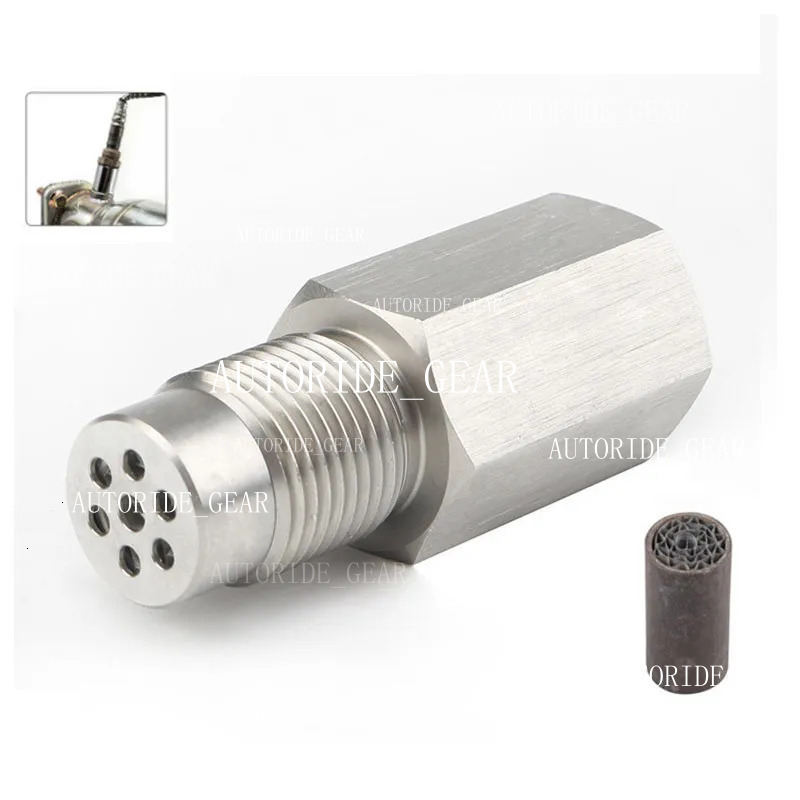 M18*1.5 Mini Catalytic Utor28 Lambda Spacer Ss304 Oxygen Sensor Bung Car Fault Lamp Shield Adapter