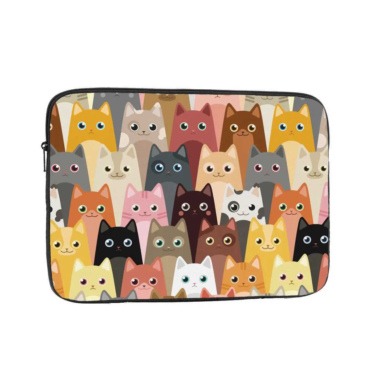Shockproof Case 10 12 13 15 17 Inch Men Women Cat Laptop Liner Sleeve for Macbook Air Pro Animal Notebook Bag CaseW251015