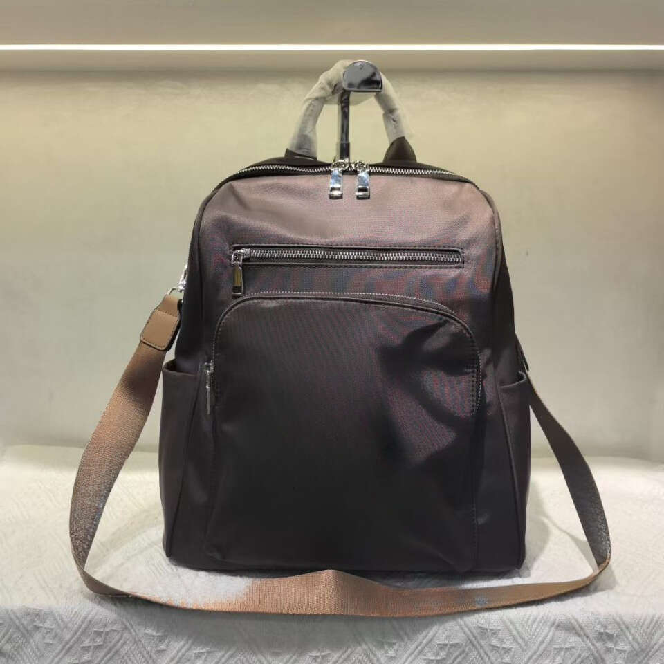 Student Printed Casual Simple Nylon Bag Backpack B5