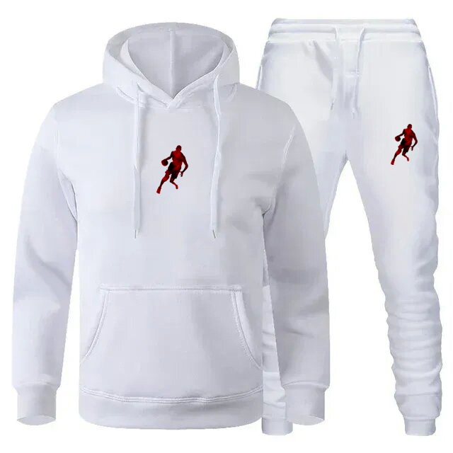 Men's Tracksuits 2025 Autumn/Winter Jogging Fitness Sportswear Set: Fashionable Long-sleeved Sweatshirt Casual Pants 2-piece Set