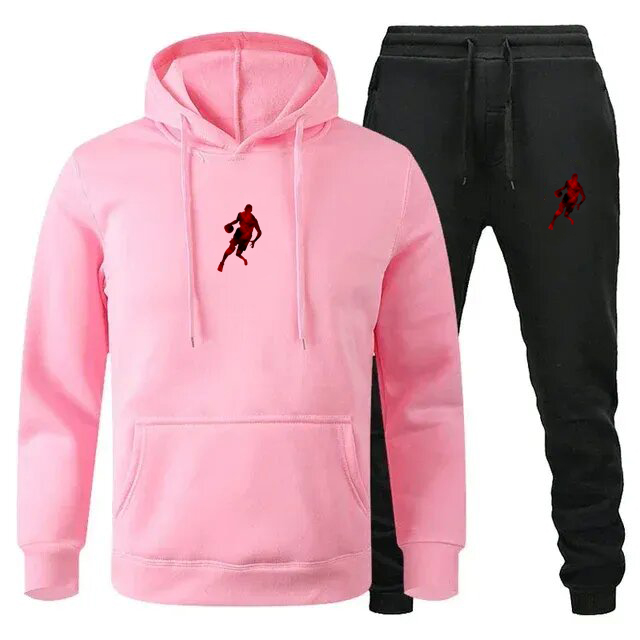 Men's Tracksuits 2025 Autumn/Winter Jogging Fitness Sportswear Set: Fashionable Long-sleeved Sweatshirt Casual Pants 2-piece Set