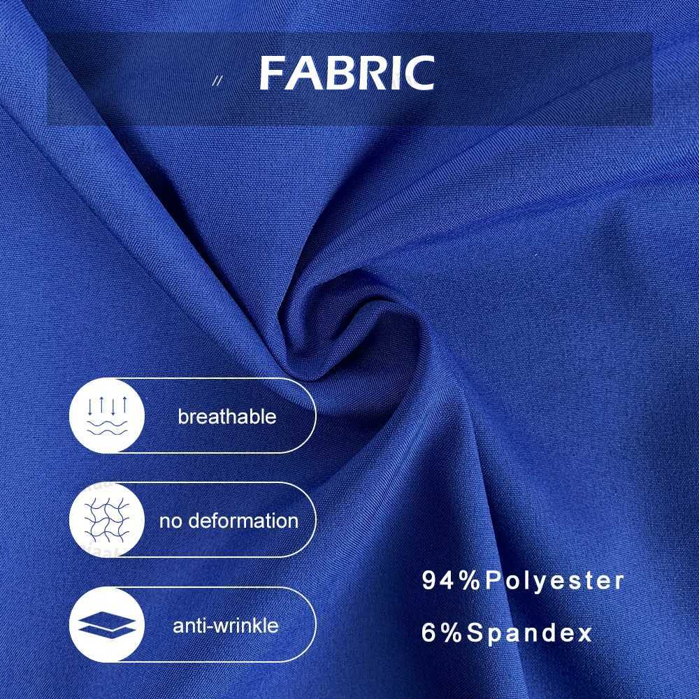 Scrubs Uniforms Sets Medical Scrub Stretch Suit Healthcare Nursing Articles Unisex Surgical Uniforms Woman Men Uniform X2510161