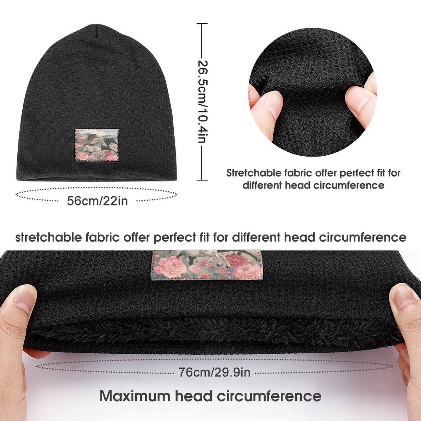 H Designer beanie hat luxury Horse Patterned beanie bonnet winter hat beanie mens womens beanie winter skull cap bobble hat polo beanie H38