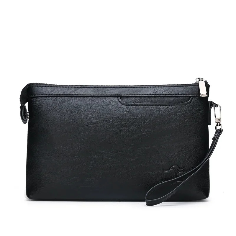 Fashion n Business Clutch Bag High Quality PU Leather lope Bags Casual Travel Mens Wallet Cell Phone Pocket 251014