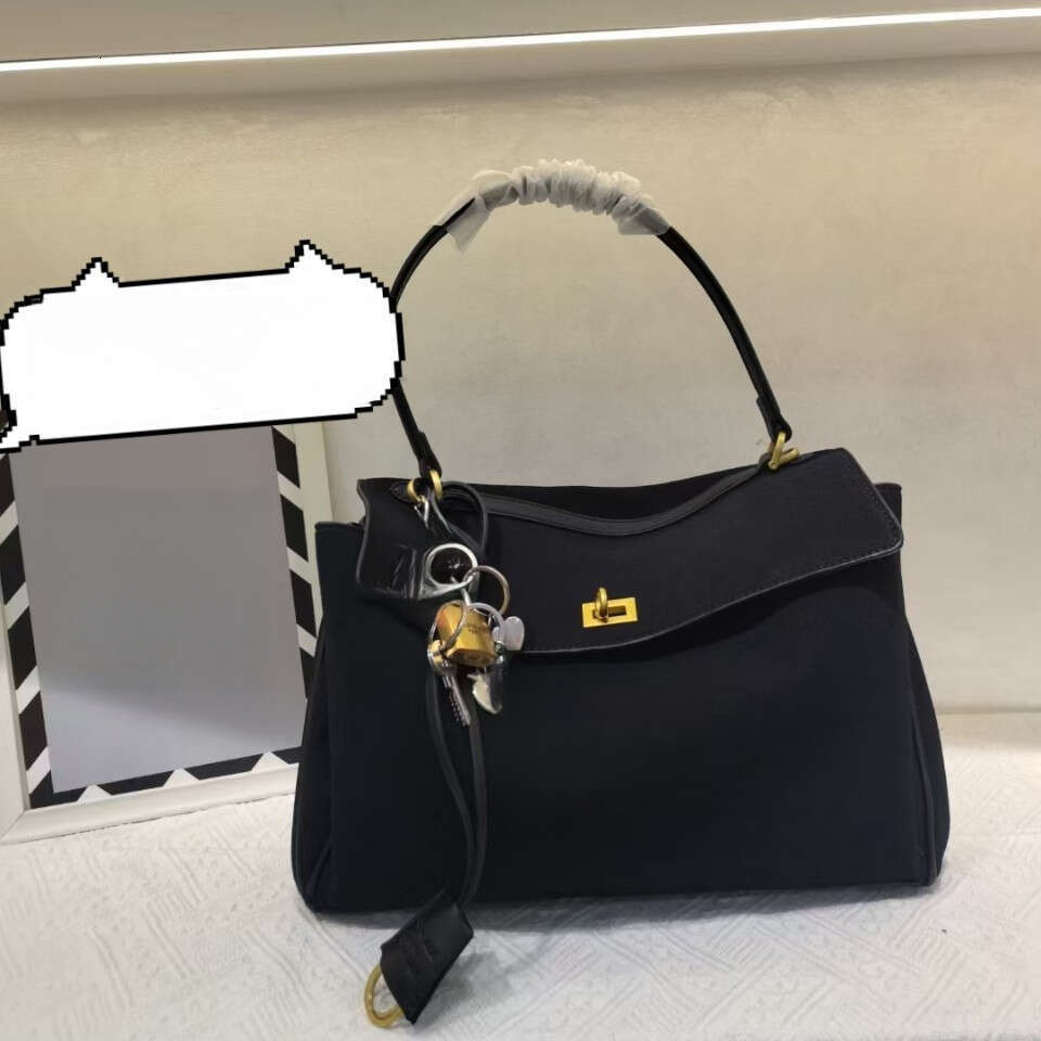 New Rodeobag Crossbody Matte Leopard Print Tote For Women Large Capacity Underarm Bag Commuting Essential B5