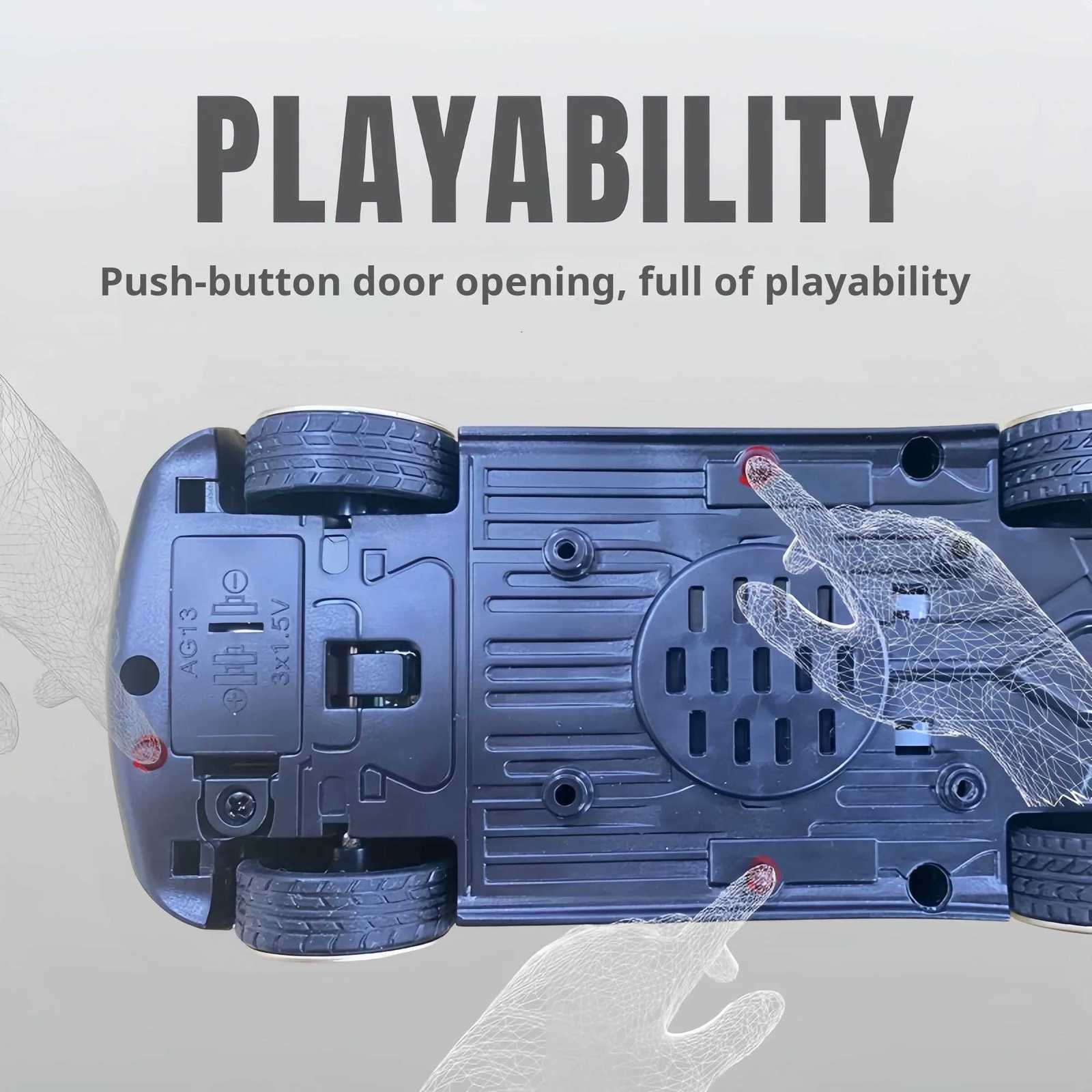 1:32 Tesla Robotaxi Pickup Alloy Car Model Simulation Huili Car Model Boy Metal Toy Car Ornament Gift M251016