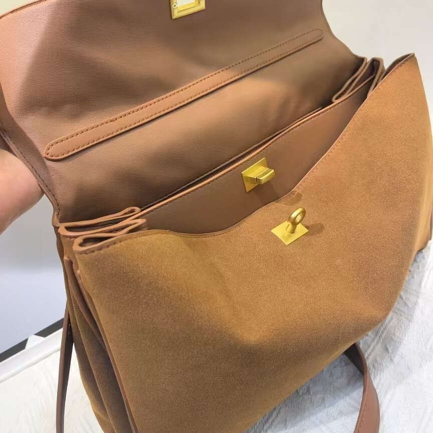 New Rodeobag Crossbody Matte Leopard Print Tote For Women Large Capacity Underarm Bag Commuting Essential B5