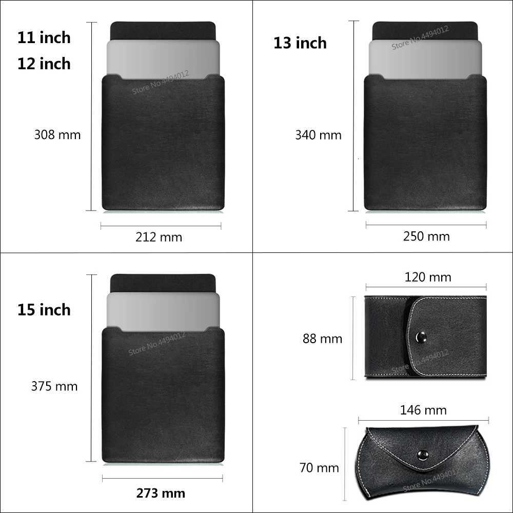 For Macbook Pro 13 Bag PU Stand Cover 2022 M2 Air 136 Pro 13 2021 Air 13 M3 M4 Pro 16 14 15 Laptop Sleeve Bag for Matebook 14W251015
