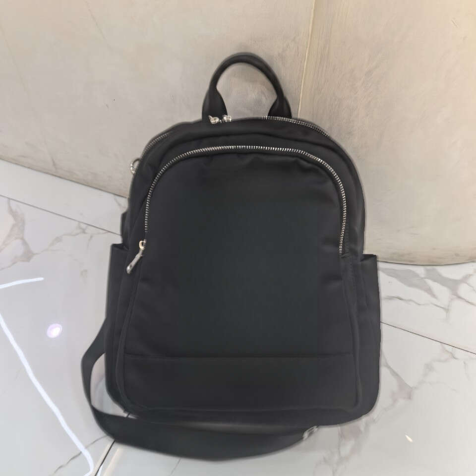 Pattern Women's Casual Waterproof Nylon Backpack College Student Bag Campus Style B5