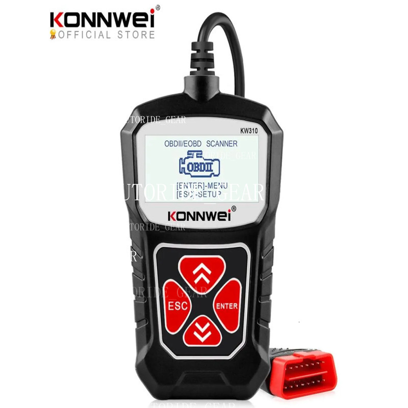 Obd2 For Auto OBD 2 Diagnostic Tool KONNWEI Kw310 Automotive Scanner Car Utor28 Tools Russian Language PK Elm3272360715
