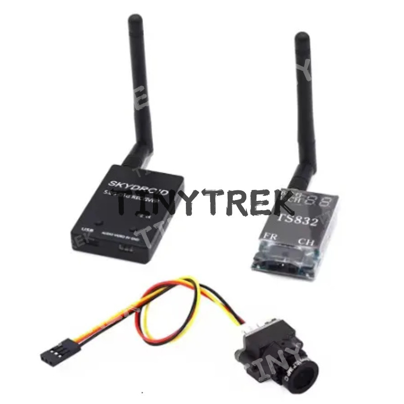 5.8G FPV Receiver Dwe76 UVC Video Downlink OTG VR Android Phone Ts832 48Ch 600Mw Wireless AV Transmitter 1000Tv Camer 2.8Mm