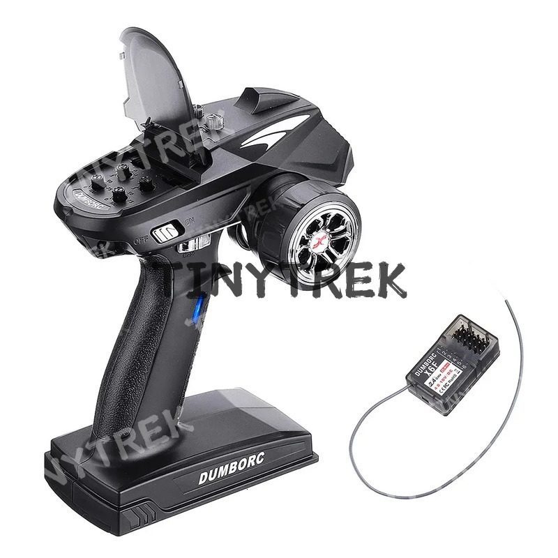 X6fg X6f X6dc Dwe76 X6dcg 2.4G 6Ch Receiver With Gyro For DUMBORC X6 X4 X5 Transmitter Remote Controller LED Light Rc Car Boat