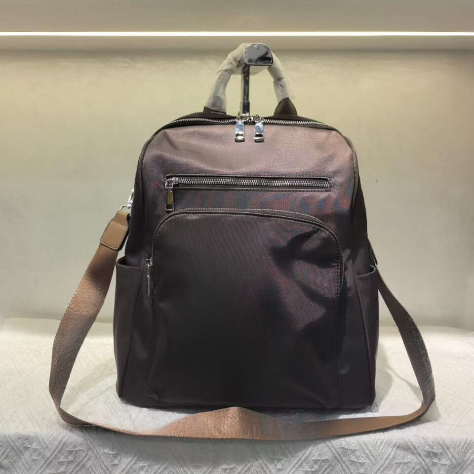 Student Printed Casual Simple Nylon Bag Backpack B5