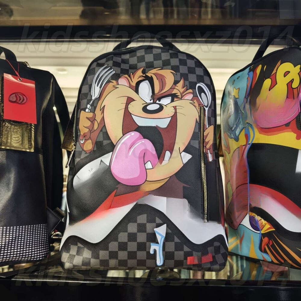 Spraygroud Backpack Luxury Bag Spraygroundtag Shoulder Bag Graffiti Shark SG Fashion Large Capacity Unisex School Travel Shoulder Bags Laptop Back Pac Kid Bag