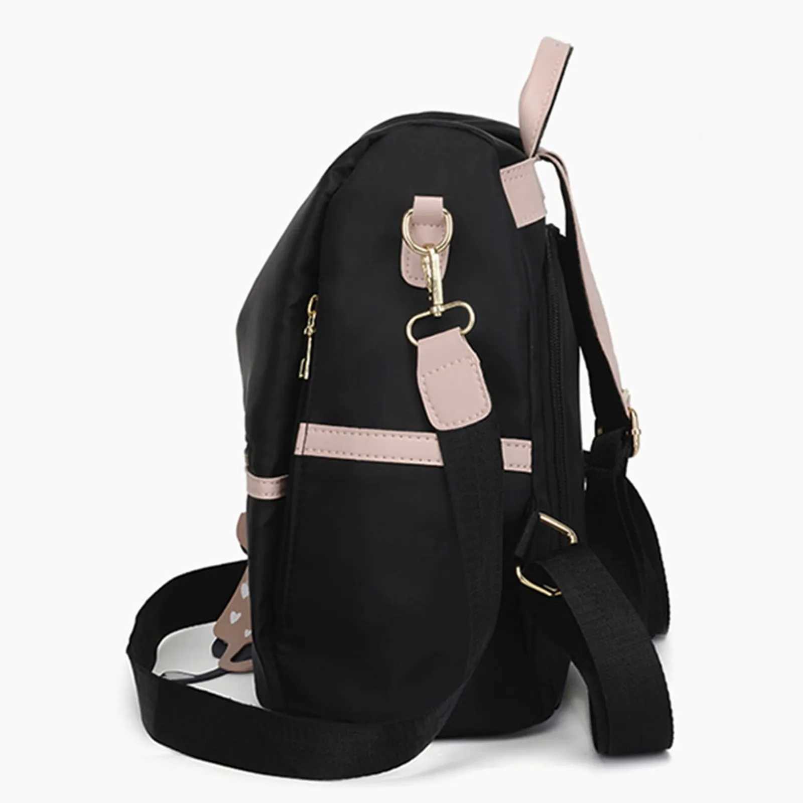 Backpack Women Casual Bag Backpack School Fashion School AntiTheft Waterproof Nylon Multifunctional Large Capacity Shoulder BagT251016