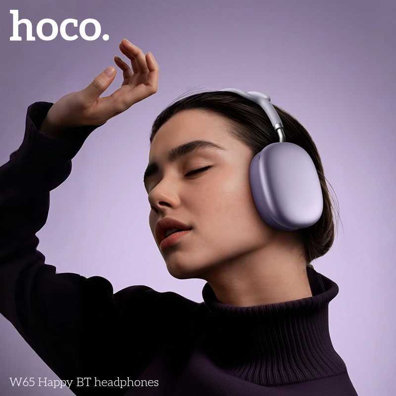 HOCO W65 New 54 Headphone Over Ear Big Earphones Hifi Audio Music Sport Gaming Headsets for Iphone Android With Mic Z251015