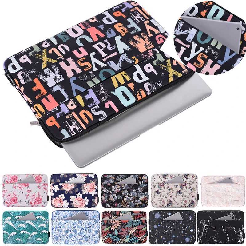 Laptop Bag For MacBook Air Pro M1 Lenovo HP Dell ASUS Acer Xiaomi HUAWEI 11 12 13 156 14 inch Canvas Notebook Sleeve Case CoverW251015