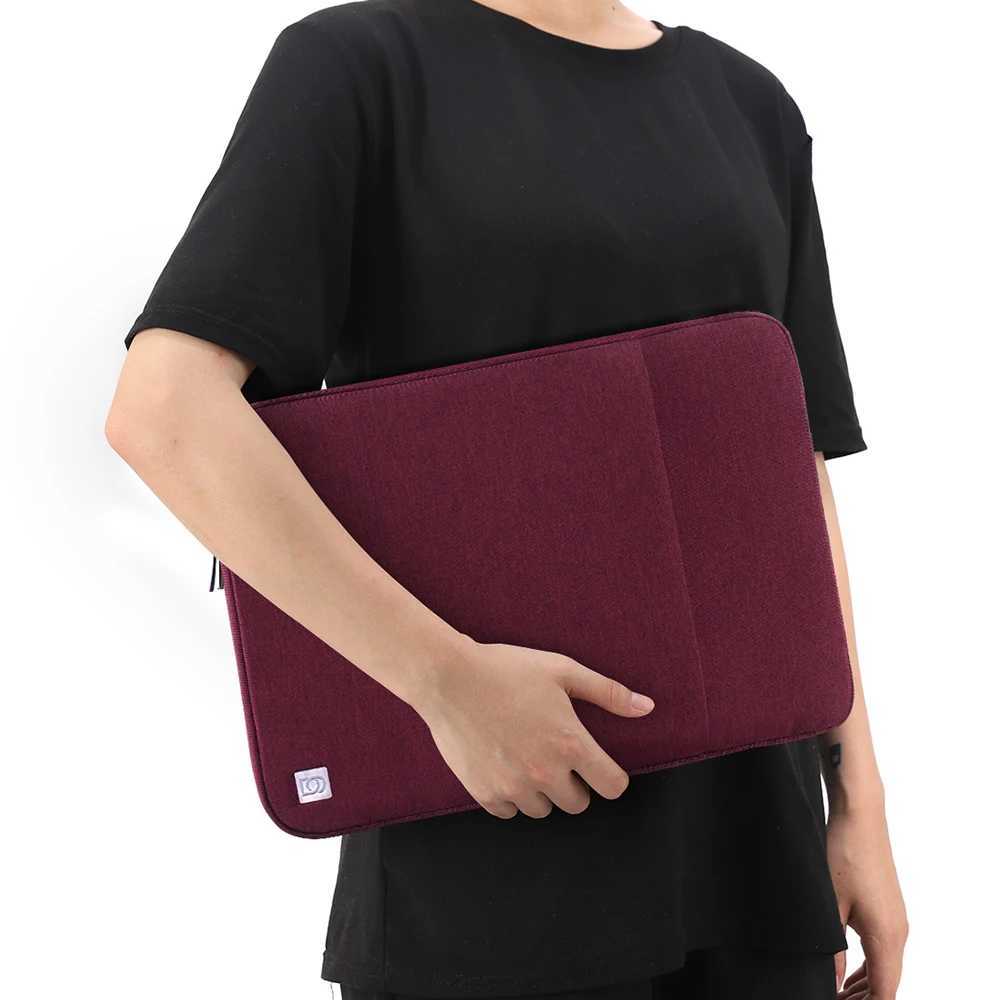 DOMISO SplashProof Shockproof Laptop Bag For Macbook 10 13 14 156 173inch Tablet Laptop sleeve Enough Space Computer CaseW251015