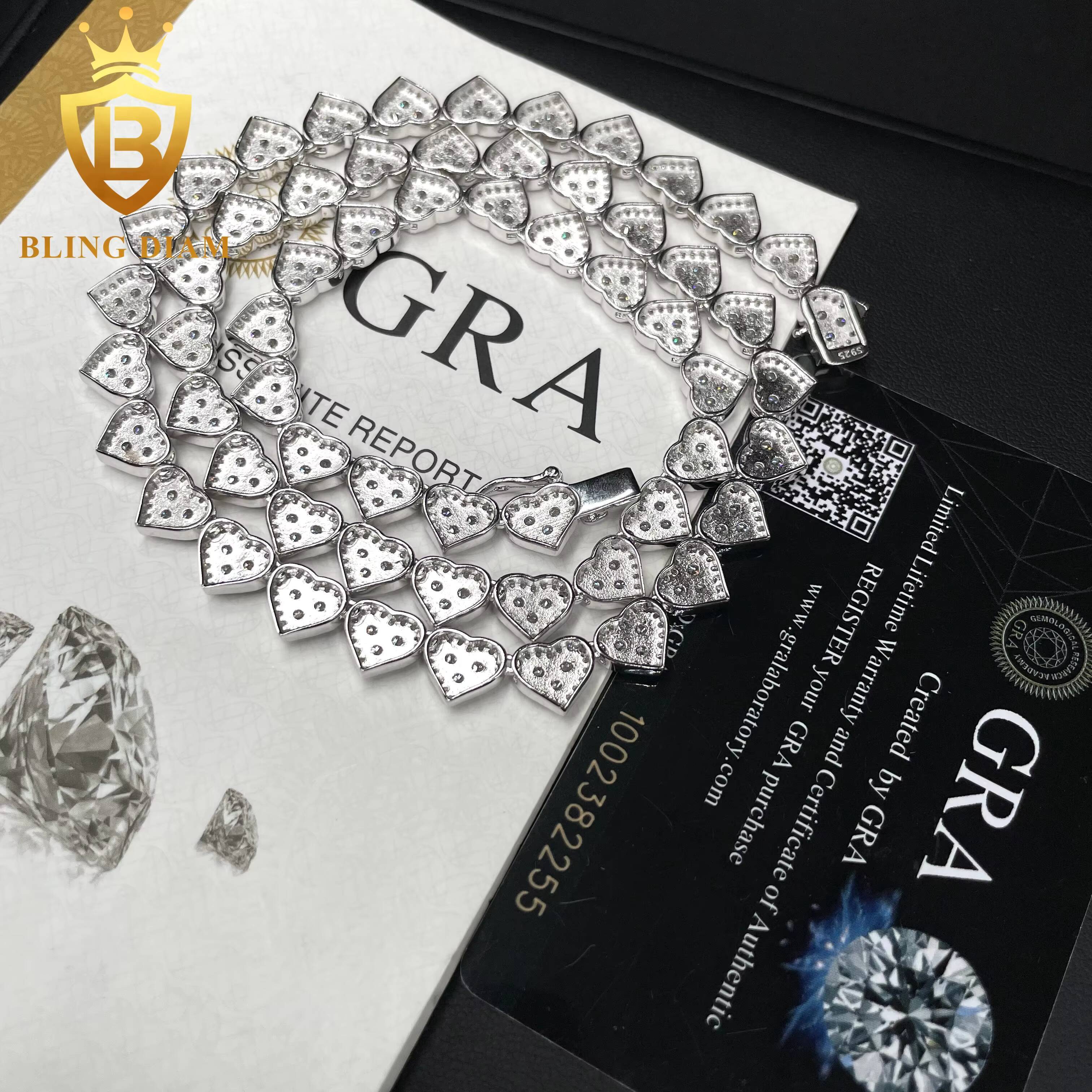 Fashion Wholesale High Quality 8mm Sugar Chain Necklace New HipHop Love Rock Style for Men Women