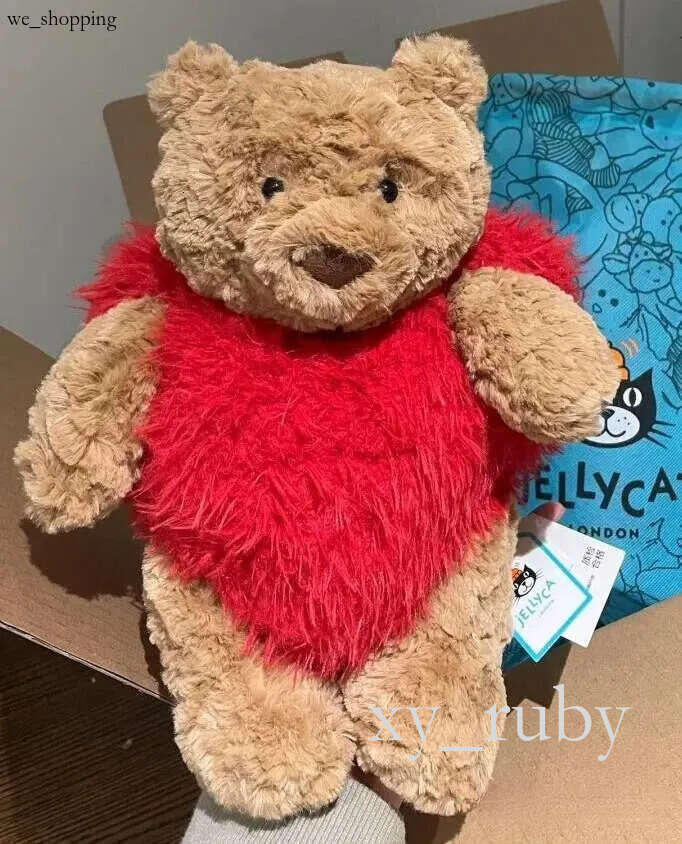 Dolls Jelly cat Heartthrob Plush Children's plush toys Bartholomew Bear in Winter Pamas Stuffed Toy Batbear Soothing the Doll Gifts 914