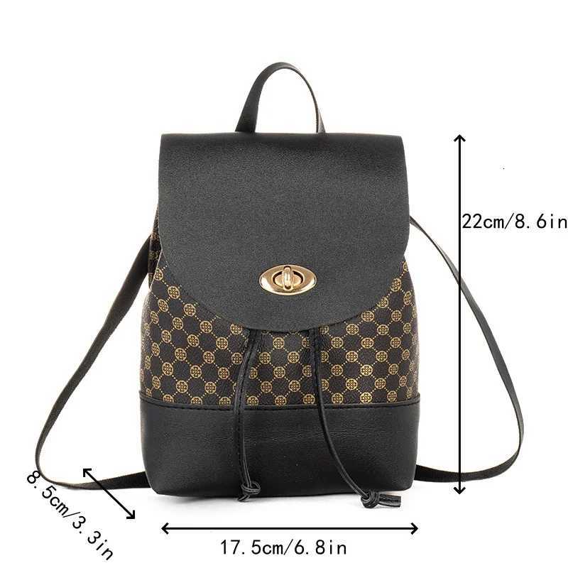 Lady Backpack Stylish Atmosphere With a Design Can Be Carried Backpack Trend Simplicity Color Personality Diamond BagT251016