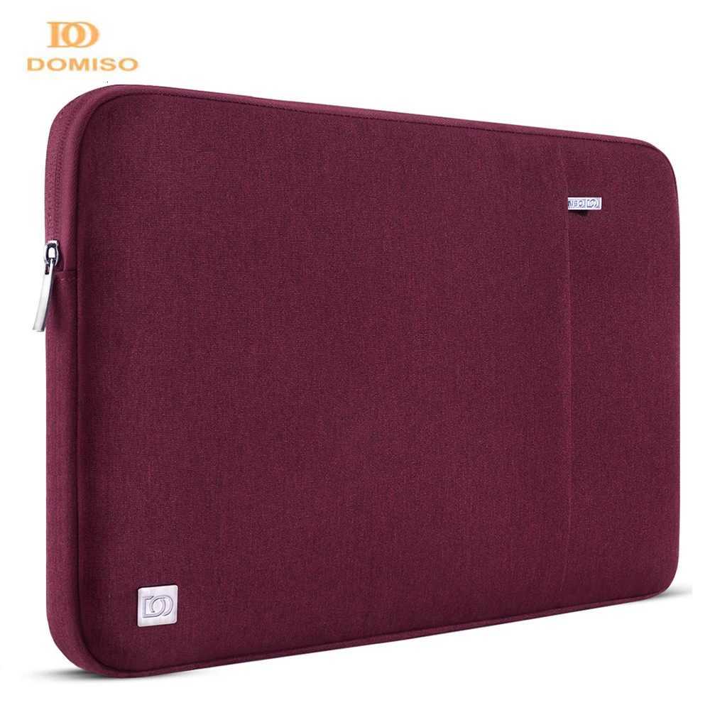 DOMISO SplashProof Shockproof Laptop Bag For Macbook 10 13 14 156 173inch Tablet Laptop sleeve Enough Space Computer CaseW251015