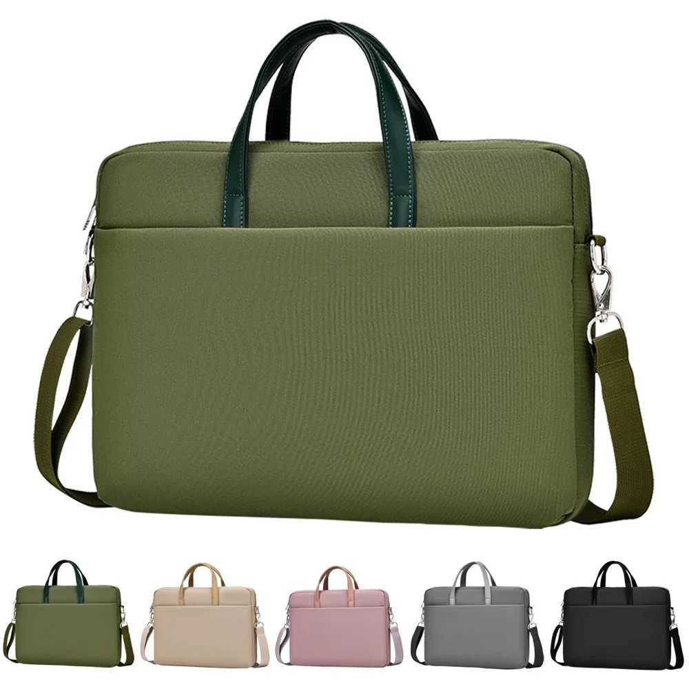 Laptop Bag 133 14 156 17 Inch Notebook Bag Sleeve for Macbook Air Pro 16 Case Xiaomi Shoulder Handbag New Waterproof BriefcaseW251015