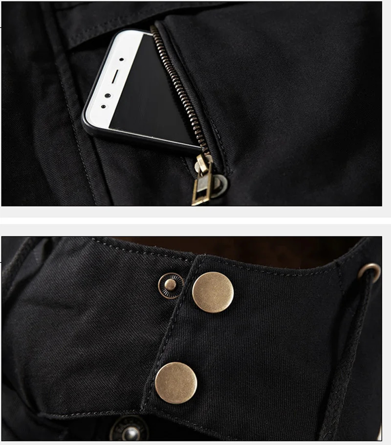 Military Cargo Coat Mens Thick Warm Man Jacket Winter Parkas Casual Cotton Padded Jacket Male MultiPocket Fur Hoodies Men Parka 251028
