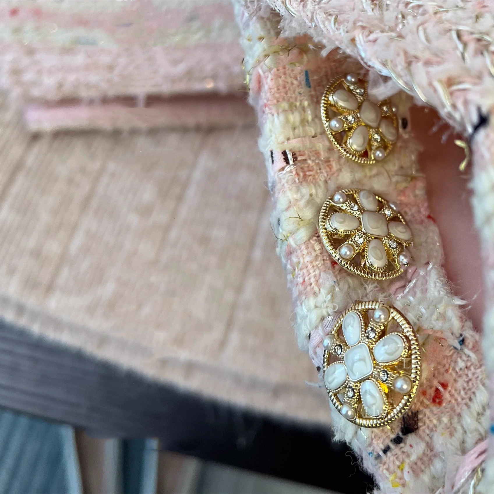 2025 Autumn/Winter New Top Luxury Pink Elf French High Quality Designer Jacket Women's Jacket Autumn/Winter New High design end Elegant Social Sh