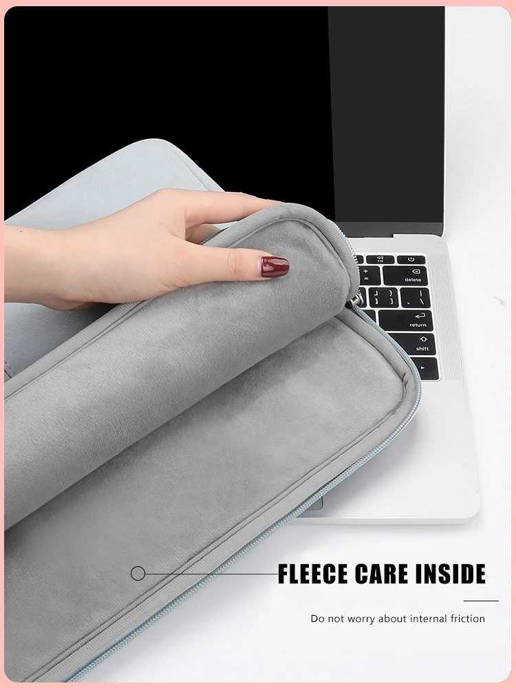 PU Leather women Laptop Bag Notebook Case Carrying Briefcase for Macbook Air 133 14 156 inch men Handbags shoulder sleeve BagW251015
