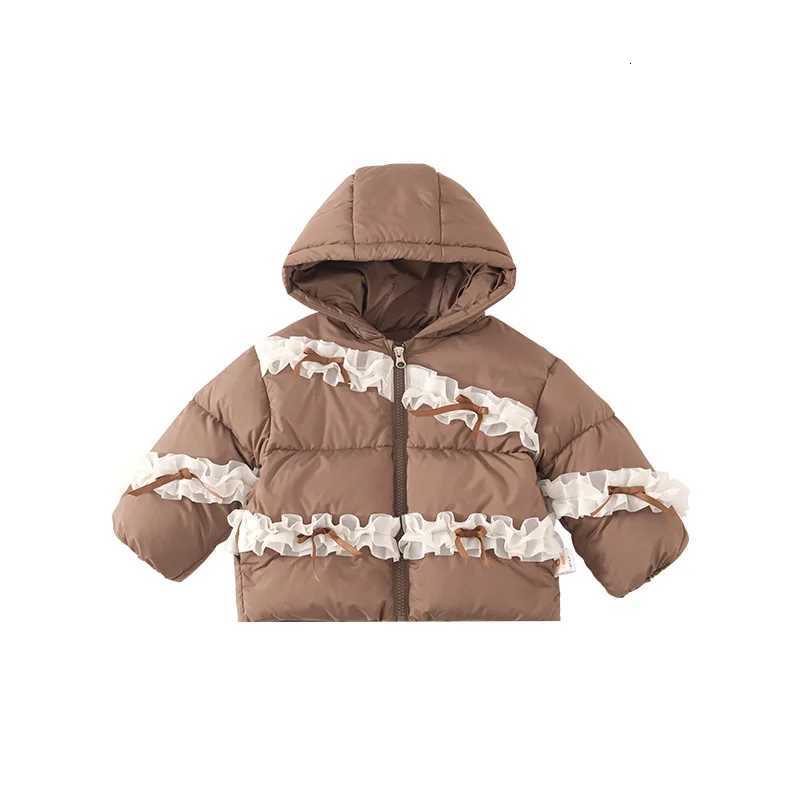 Toddler Girl Winter Clothes 2025 Lace Russia Thick Warm Children 18Y Girls Down Jacket 90 White Duck Kids Girls Outerwear CoatT251016