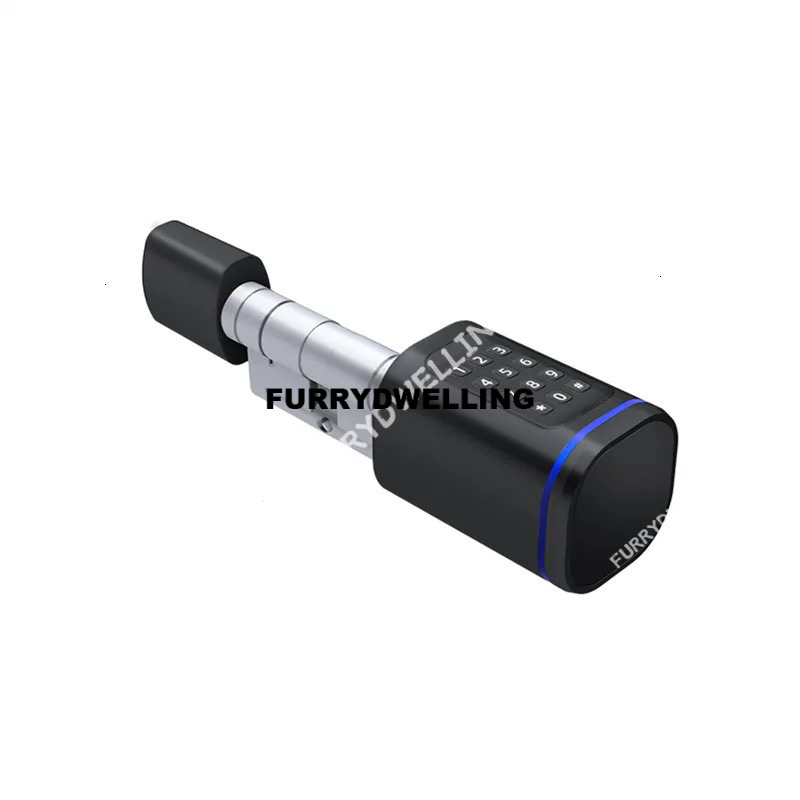 Passwords Door Dwe74 Lock Locks Automatic Locking IC NFC Card Function Keyless High Security Splash-Proof Adjustable Cylinder Smart Home Systems