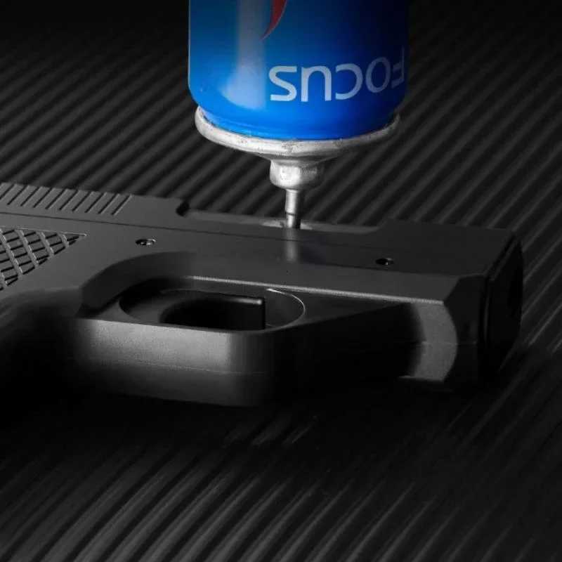 2023 New Clip Gun Type Butane Gas Lighter Three Capacity Cigarette Holder Windproof Jet Blue Flame Lighters Mens Gift NO GAS C251016