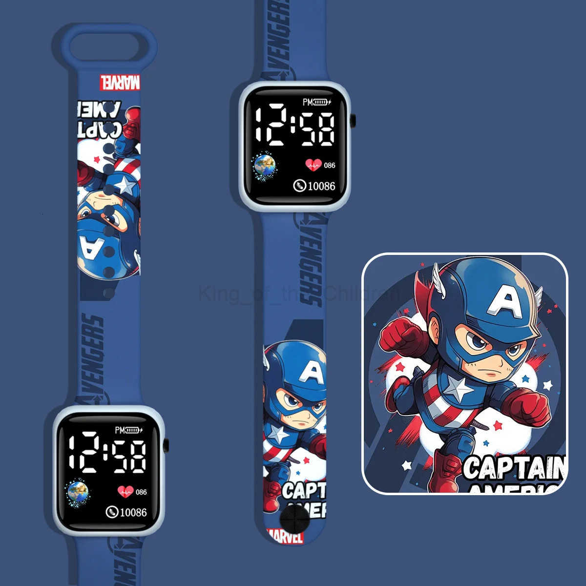 Disney Fashion Cartoon Spiderman Children Watches Girls Reloj Inteligente Para Nios Nia Reloj Digital Watch Women Relgio Infantil H251016
