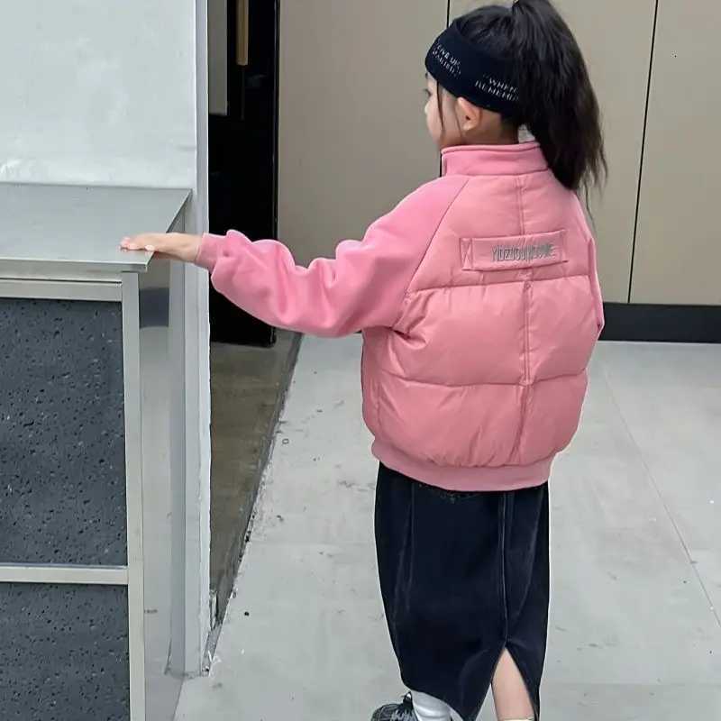 2025 Winter New Kids Down Jacket Light Warm Fashion School Duck Feather Puffer Coat for Boys Girls Toddler To TeenT251016